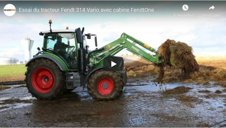 Essai Découvrez Le Fendt 314 Vario En Vidéo Réussir Machinisme 4663